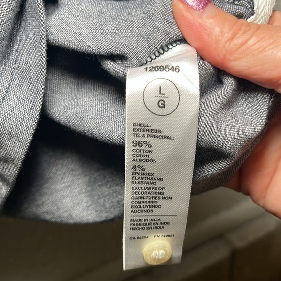 Buffalo by David Bittom light, blue polo shirt, size large - Picture 3 of 7